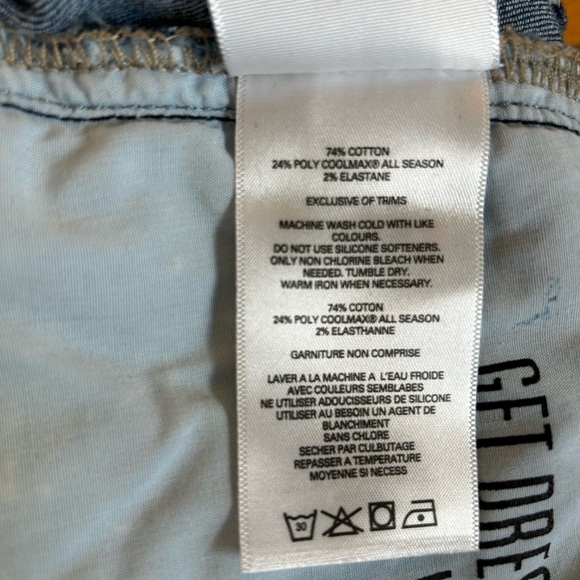 DU/ER Performance Denim Lite Pleated Pant - Slate Indigo - Picture 8 of 12